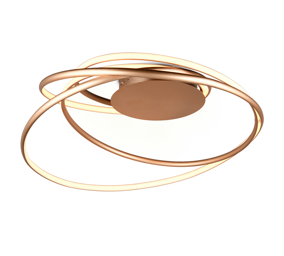 Nala LED ceiling lamp matt brass — 644310179