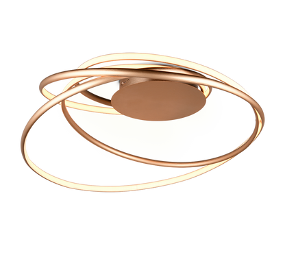 Nala LED ceiling lamp matt brass — 644310179