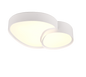 Rise LED ceiling lamp 43 cm matt white — 647510231