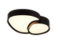 Rise LED ceiling lamp 43 cm matt black — 647510232