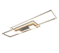 Albany LED ceiling lamp brushed steel — 647710407