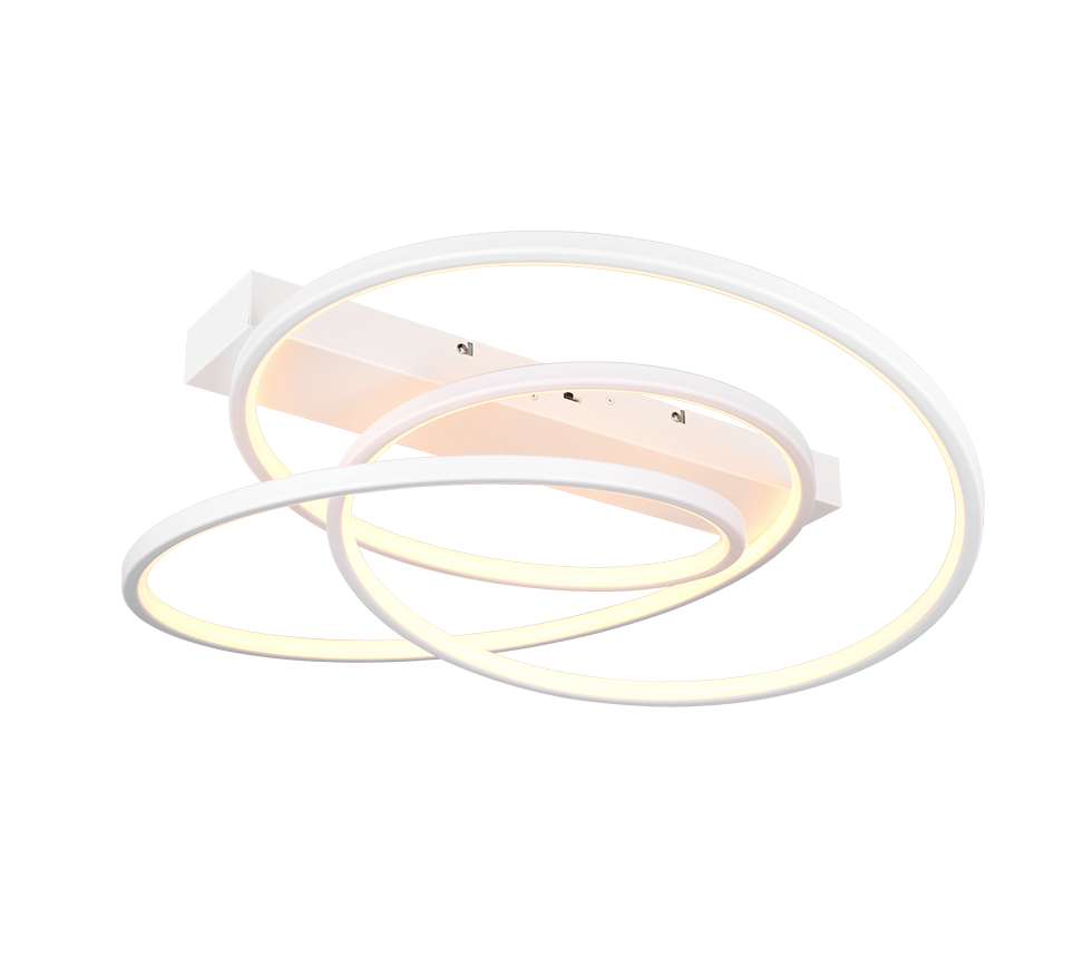 Darvin LED ceiling lamp matt white — 649110131