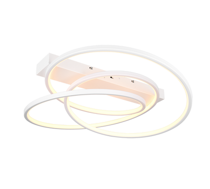 Darvin LED ceiling lamp matt white — 649110131