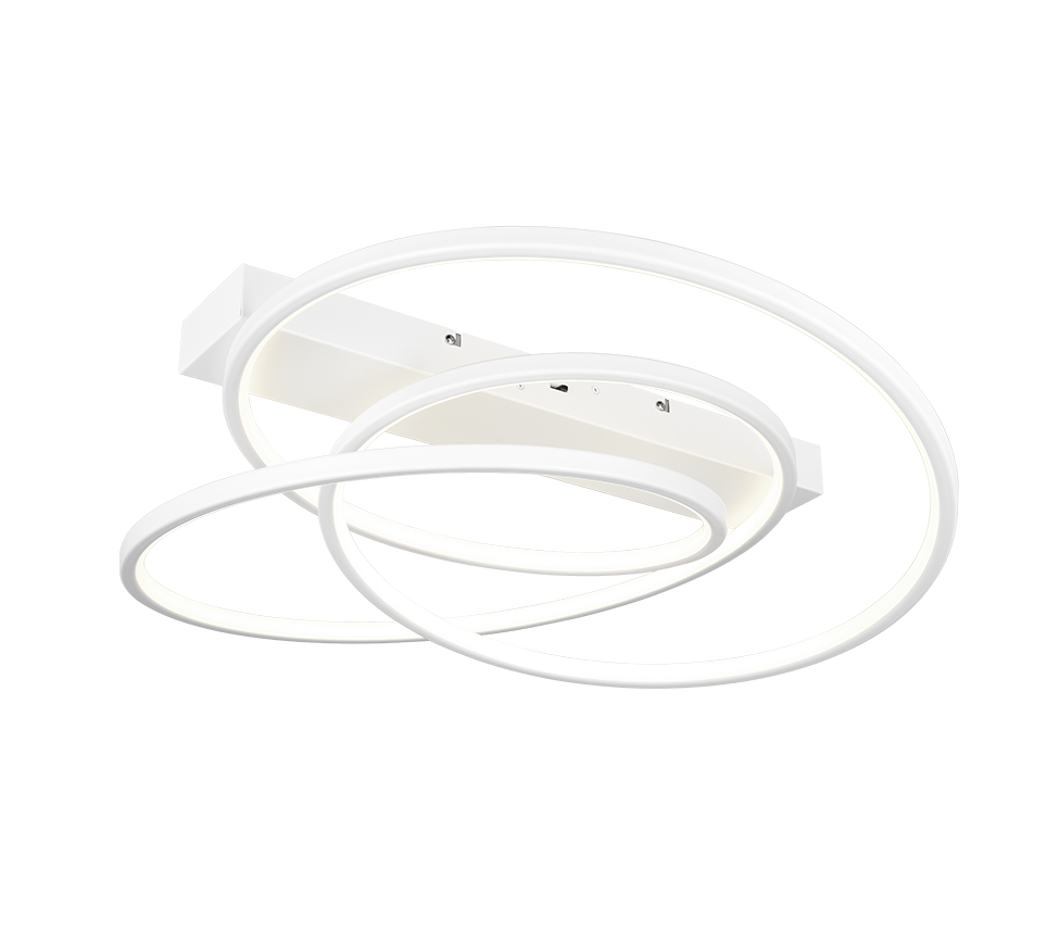 Darvin LED ceiling lamp matt white — 649110131