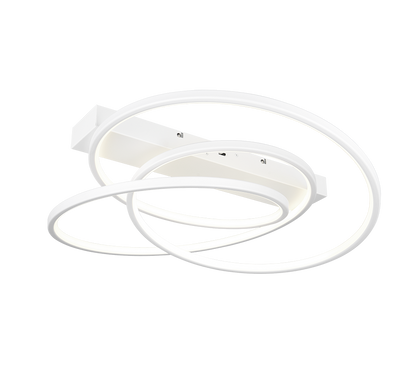 Darvin LED ceiling lamp matt white — 649110131