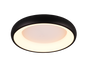 Cardona LED ceiling lamp 47 cm matt black — 649614532