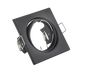 Jura recessed spotlight GU10 matt black square — 650000132