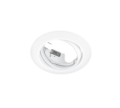 Jura recessed spotlight GU10 matt white round — 650100131