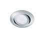 Rila LED recessed spotlight chrome round — 650310106