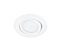 Rila LED recessed spotlight matt white round — 650310131