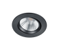 Pamir LED recessed spotlight matt black round — 650510132