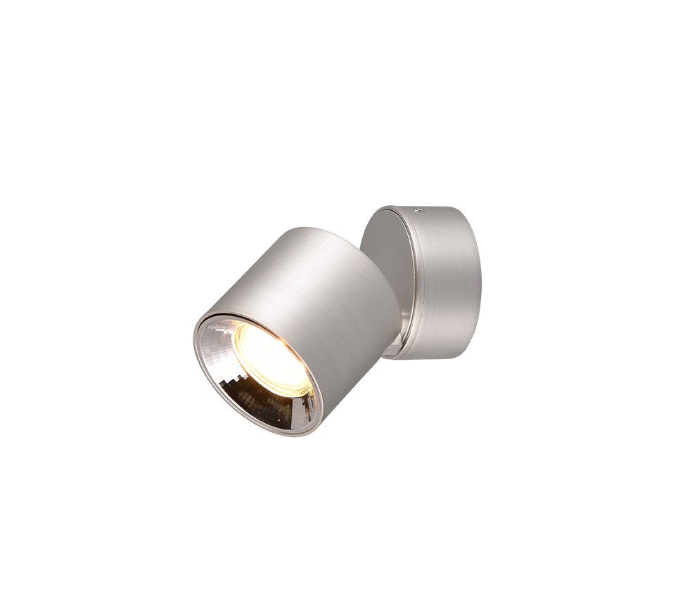 Guayana spotlight 1-pc GU10 brushed aluminium — 651000107