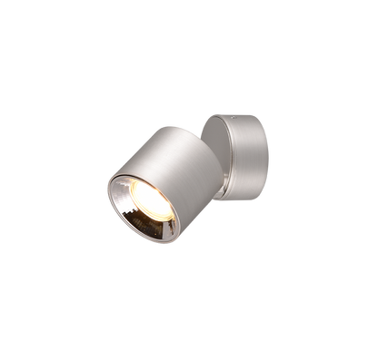 Guayana spotlight 1-pc GU10 brushed aluminium — 651000107