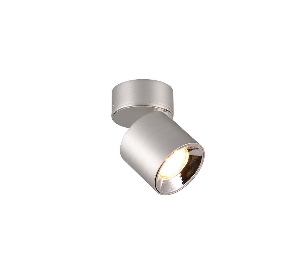 Guayana spotlight 1-pc GU10 brushed aluminium — 651000107