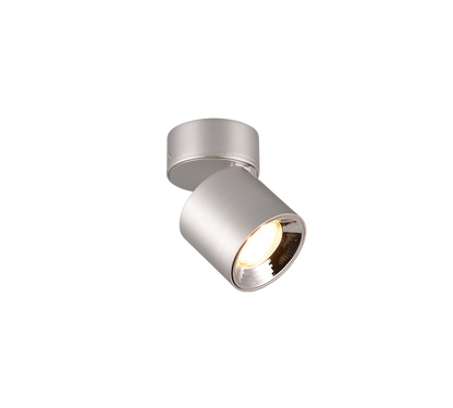 Guayana spotlight 1-pc GU10 brushed aluminium — 651000107