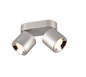 Guayana spotlight 2-pc GU10 brushed aluminium — 651000207