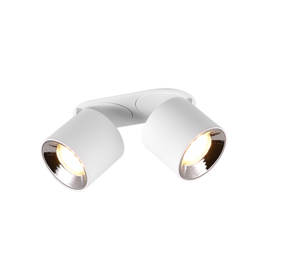 Guayana spotlight 2-pc GU10 matt white — 651000231