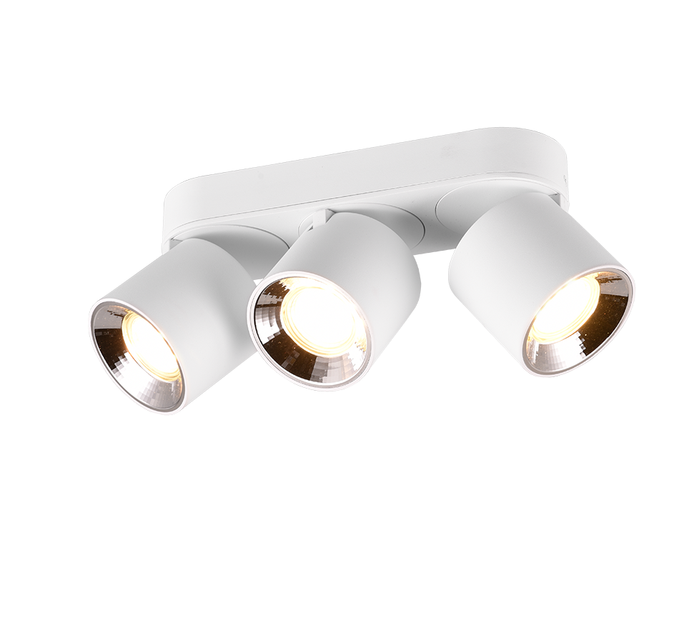 Guayana spotlight 3-pc GU10 matt white — 651000331