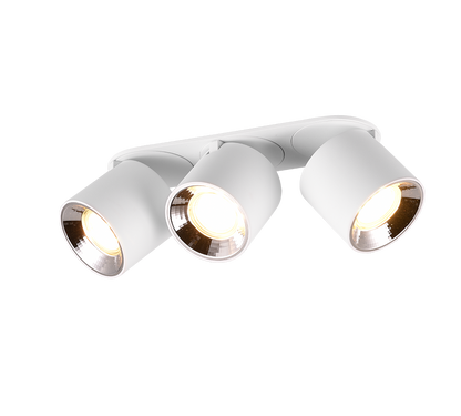 Guayana spotlight 3-pc GU10 matt white — 651000331