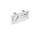 Kenai recessed spotlight GU10 17 cm matt white — 651600231