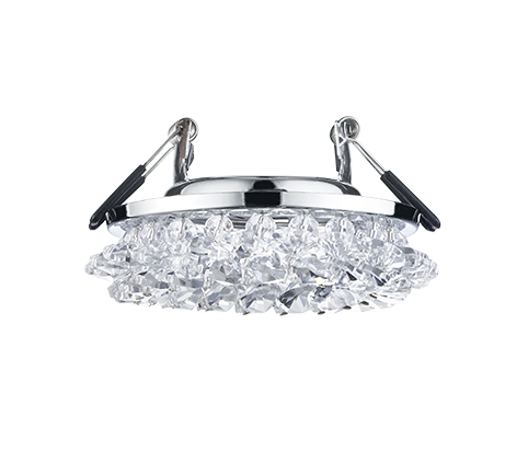 Dolomite recessed spotlight GU10 round chrome — 651700152