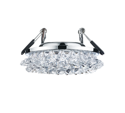 Dolomite recessed spotlight GU10 round chrome — 651700152
