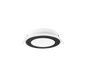 Aura LED recessed spotlight 14 cm matt black — 652410132