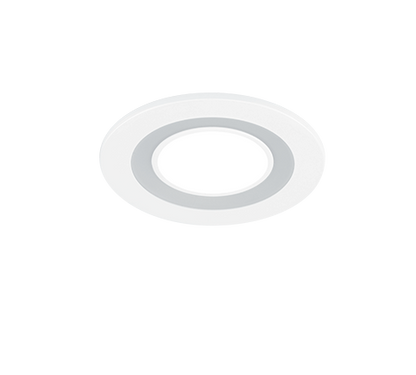 Core LED recessed spotlight 8 cm matt white — 652510131