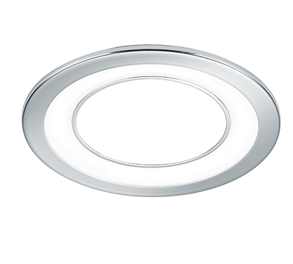 Core LED recessed spotlight 14 cm chrome — 652610106