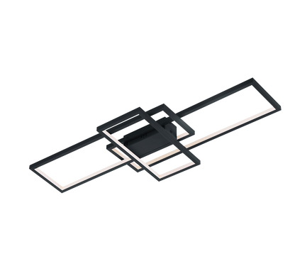 WiZ Thiago LED ceiling lamp 104 cm anthracite RGBW — 652610342