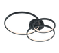 WiZ Aaron LED ceiling lamp anthracite RGBW — 652710342