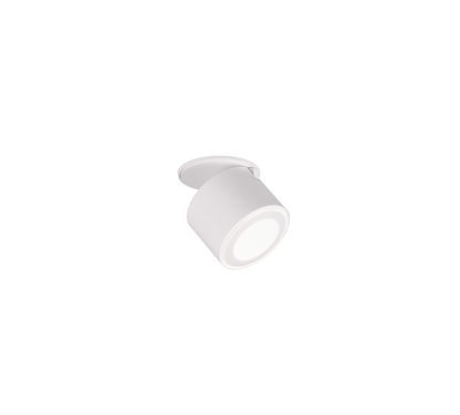 Taurus LED spotlight 1-pc matt white — 652910131