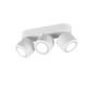 Taurus LED spotlight 3-pc matt white — 652910331