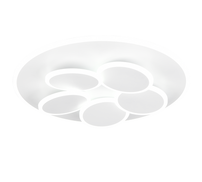 Mandala LED ceiling lamp matt white — 653210631