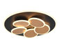 Mandala LED ceiling lamp matt black/gold — 653210680