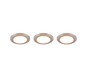 Argus LED recessed spotlight chrome 3-pack RGB — 653610306
