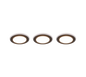 Argus LED recessed spotlight matt black 3-pack RGB — 653610332