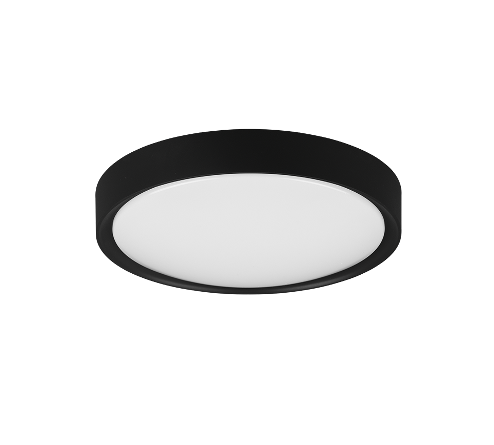Clarimo H2O LED ceiling lamp matt black — 659011832
