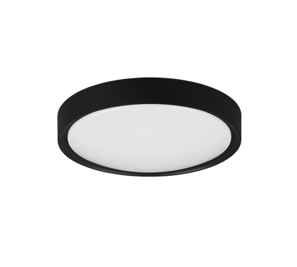 Clarimo H2O LED ceiling lamp matt black — 659011832