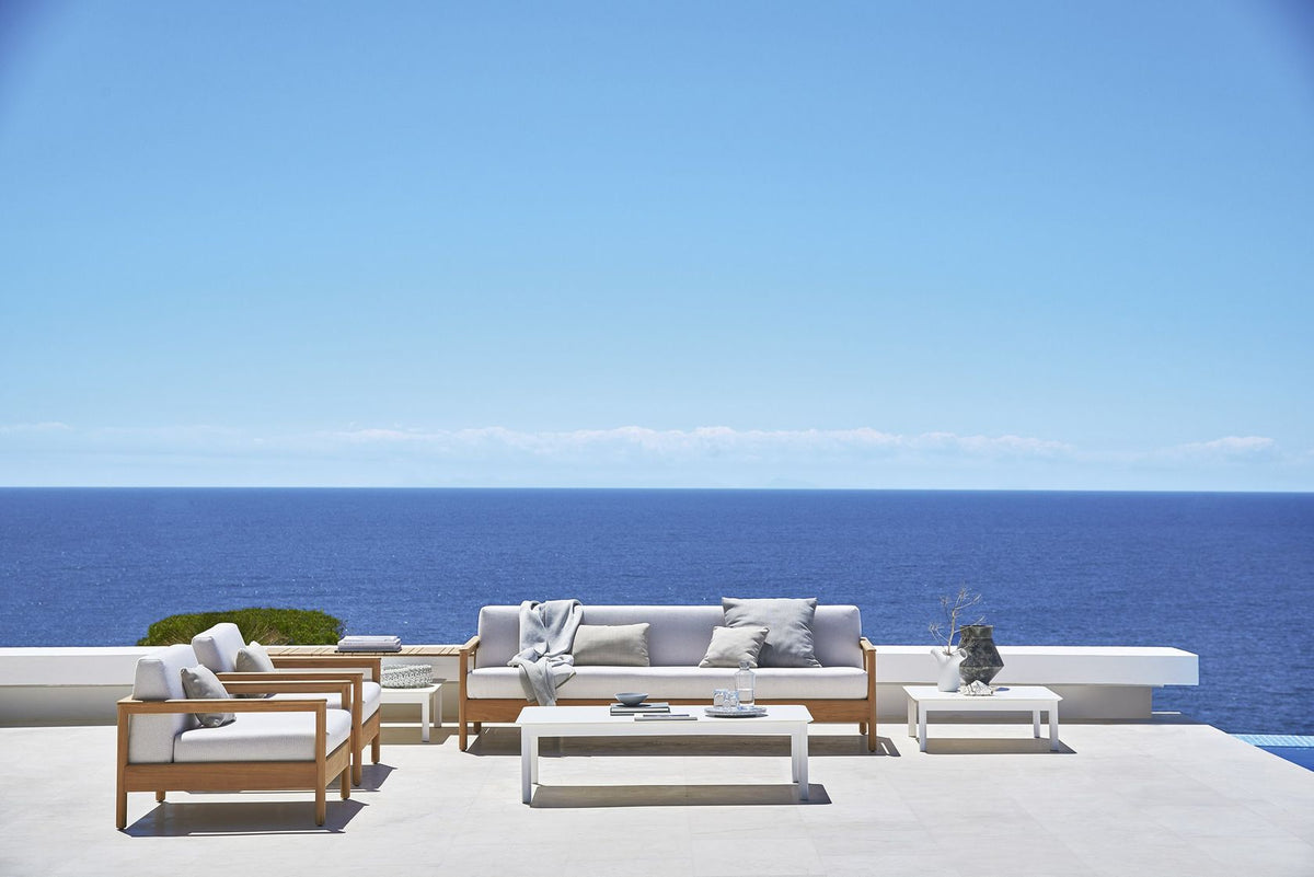 Varaschin Bali 2 seater teak garden sofa