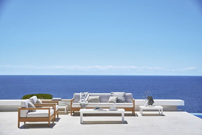 Varaschin Bali 2 seater teak garden sofa