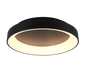 Girona LED ceiling lamp 60 cm matt black — 671290132