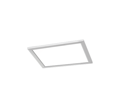 Phoenix LED ceiling lamp 30x30 cm brushed steel — 674013007