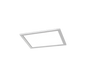 Phoenix LED ceiling lamp 30x30 cm brushed steel — 674013007