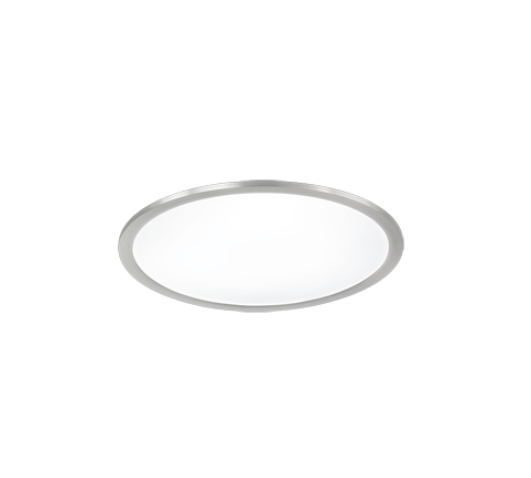 Phoenix LED ceiling lamp 45 cm brushed steel — 674094507