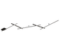 Indira LED ceiling lamp 245 cm matt black — 674610532