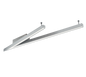 Cicanto LED ceiling lamp brushed steel — 675010107