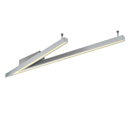 Cicanto LED ceiling lamp brushed steel — 675010107