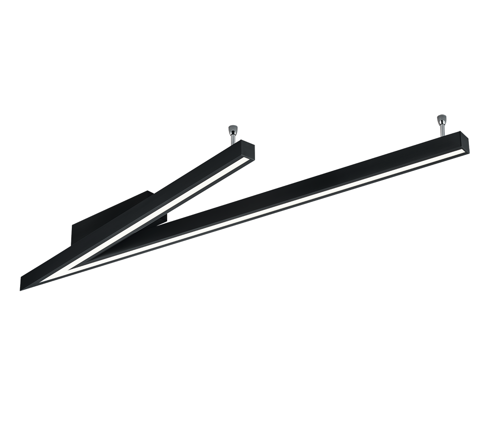 Cicanto LED ceiling lamp matt black — 675010132
