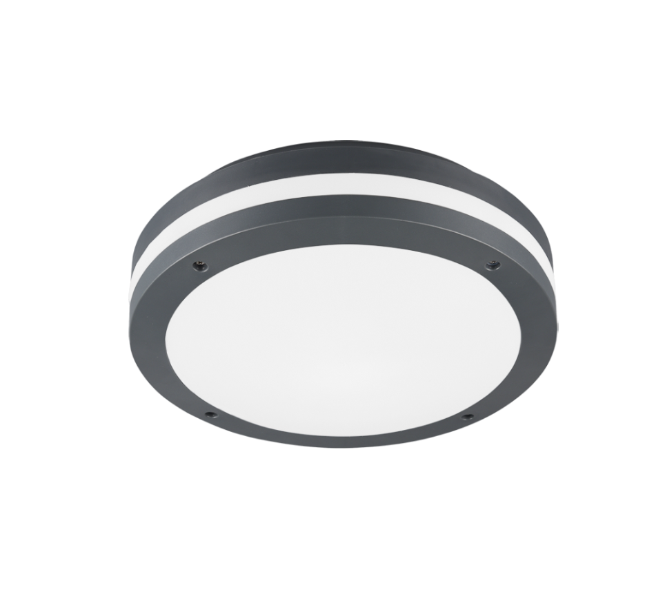 Piave LED ceiling lamp anthracite motion sensor — 676960142